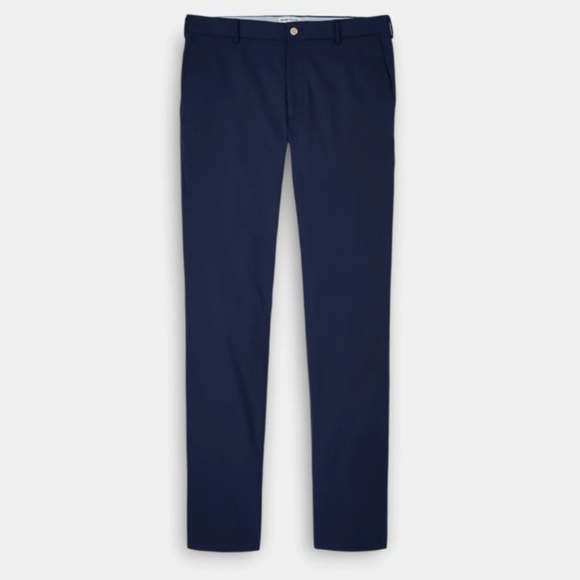 Peter Millar Men's Size 36x32 Navy Raleigh Performance Trouser MSRP $160 - Picture 1 of 9